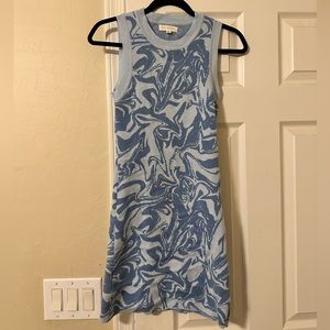 Blue Marbles Dress